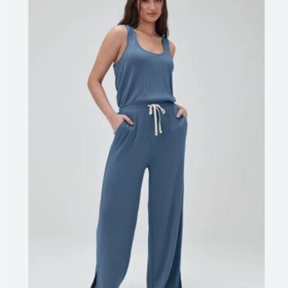 NWT Spiritual Gangster Blue Sleeveless Jumpsuit